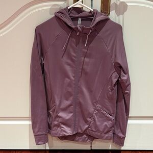 Fabletics Mauve Hooded Jacket